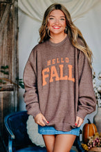 Load image into Gallery viewer, Hello Fall Knit Sweatshirt