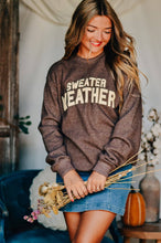 Load image into Gallery viewer, Sweater Weather Knit Sweatshirt