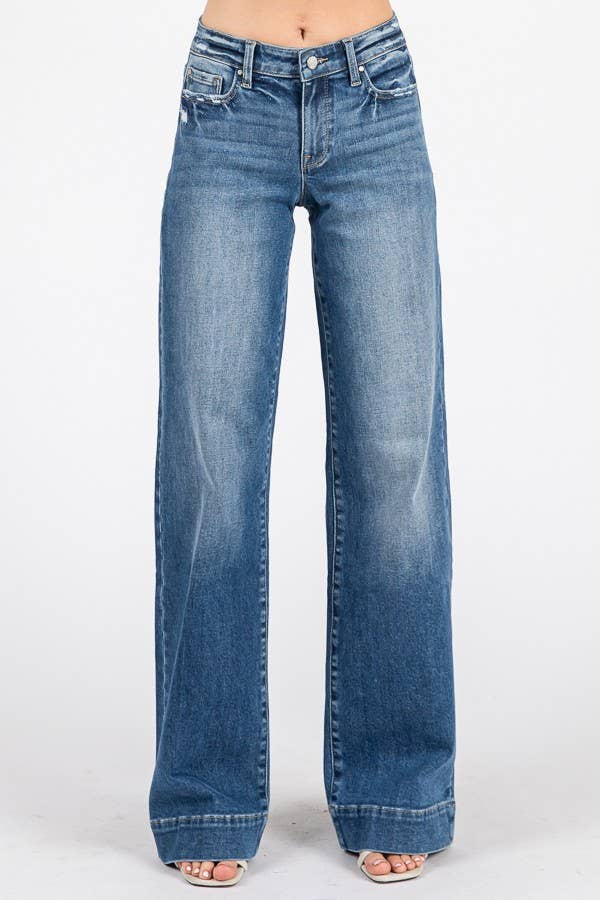 City Stroll Wide Leg Trouser Jeans