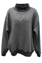 Load image into Gallery viewer, On Repeat Reversible Mock Neck Sweatshirt Top