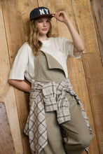 Load image into Gallery viewer, Easy Days Wide Leg Cropped Overalls