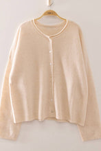 Load image into Gallery viewer, 12W3789N-Soft Touch Button Cardigan