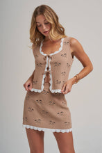 Load image into Gallery viewer, Saddle Up Sweater Vest Top