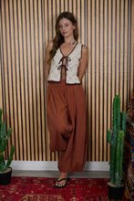 Load image into Gallery viewer, Perfectly Tied Crochet Knit  Vest