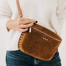 Load image into Gallery viewer, Sabrina Studded Suede Bum Bag