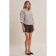 Load image into Gallery viewer, Soft Evening Satin Lace Elastic Waist Shorts