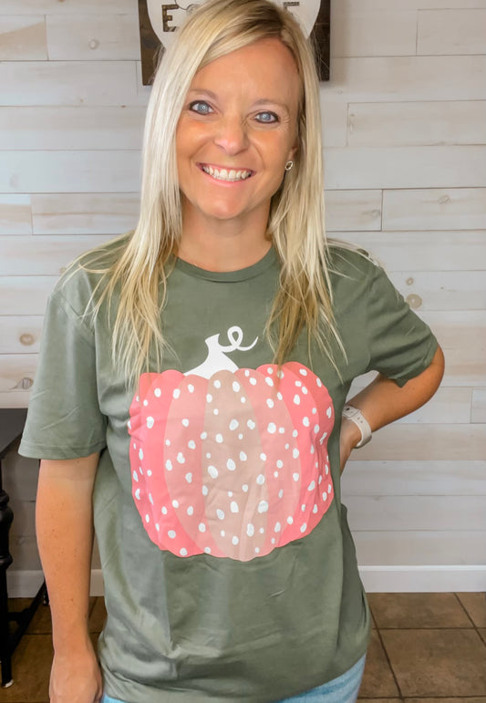 Blush Pumpkin Tee