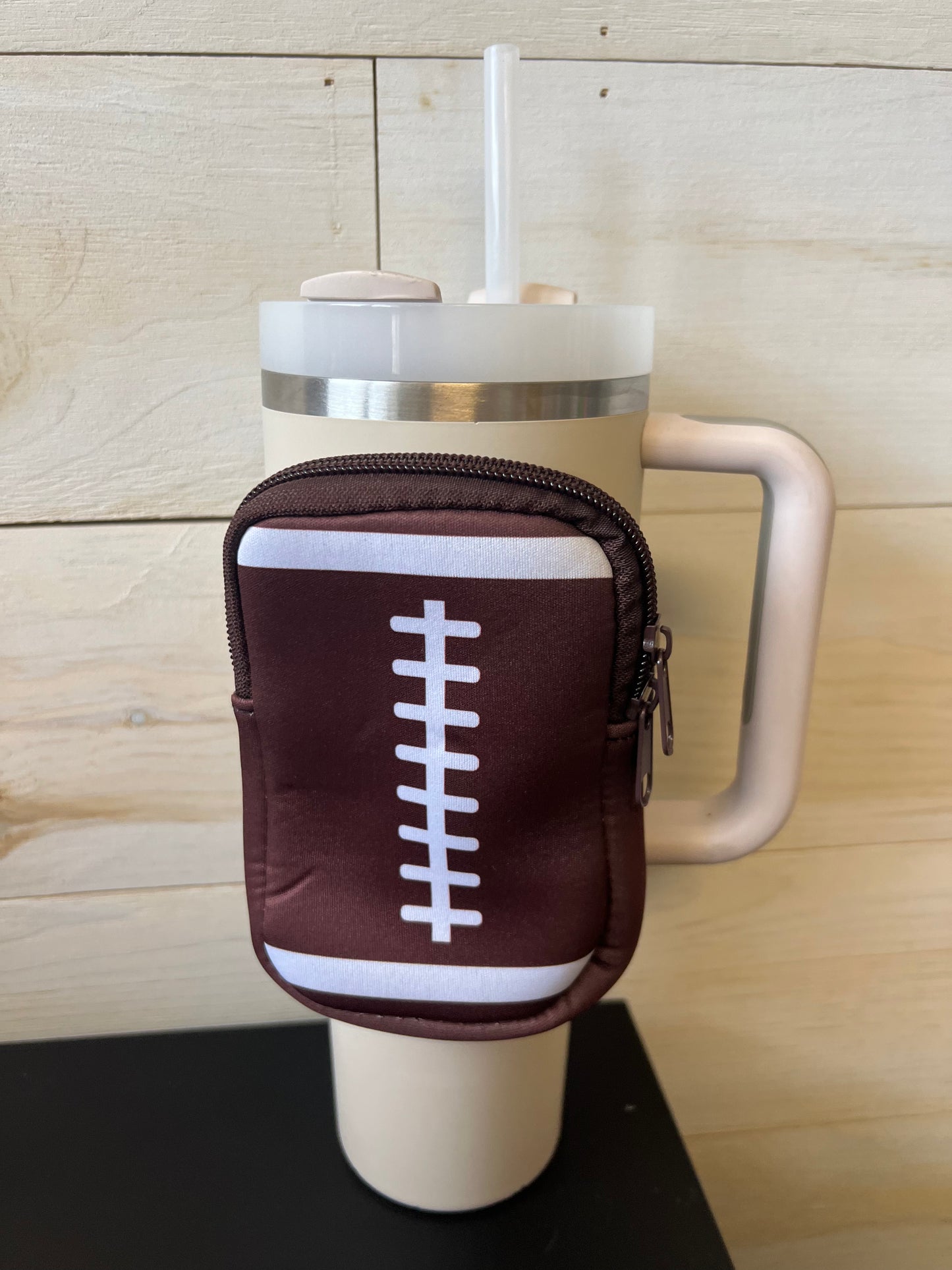 Football Pouch for Tumbler