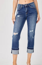 Load image into Gallery viewer, Seas The Day Cuffed Jeans