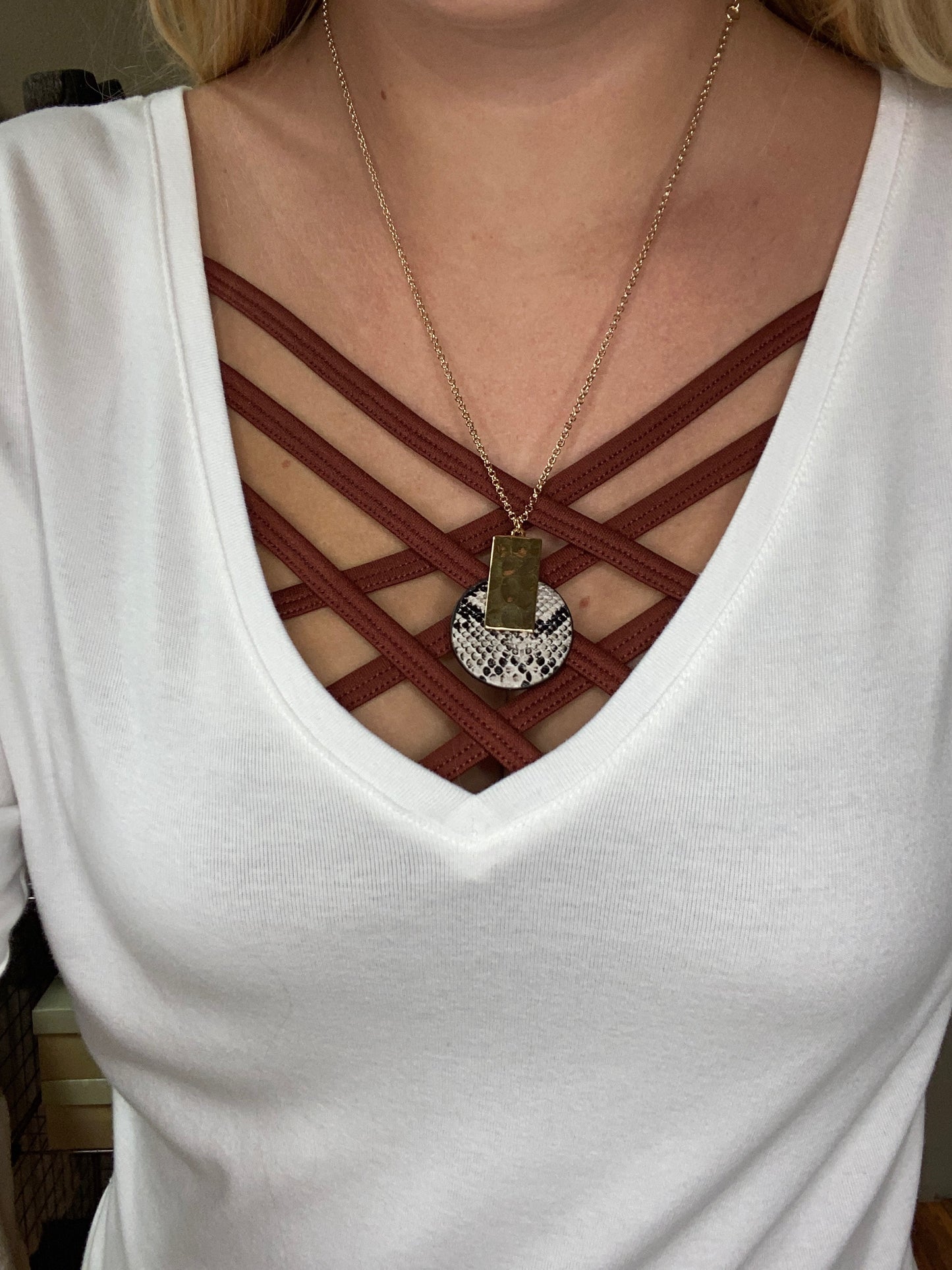 Snakeskin Necklace