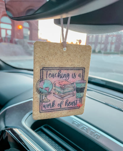 Teacher Car Freshie