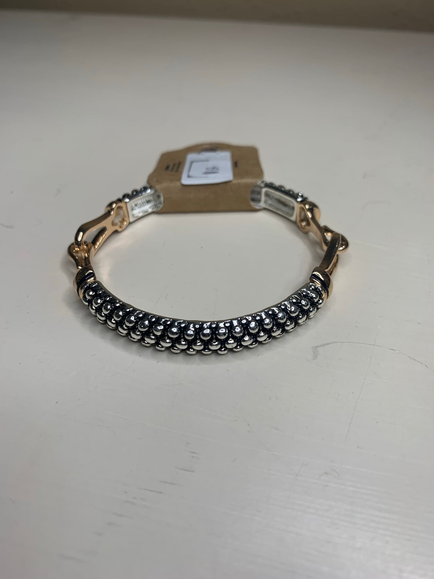 Silver Rivet Bracelet