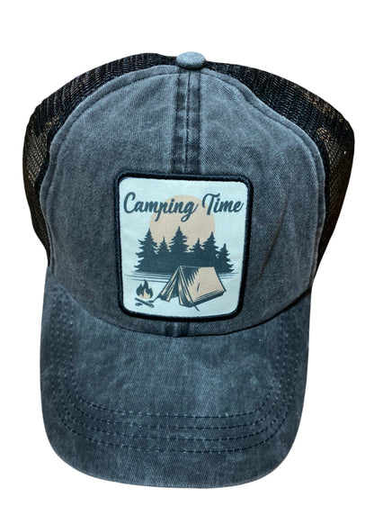 Camping Time Trucker Hat