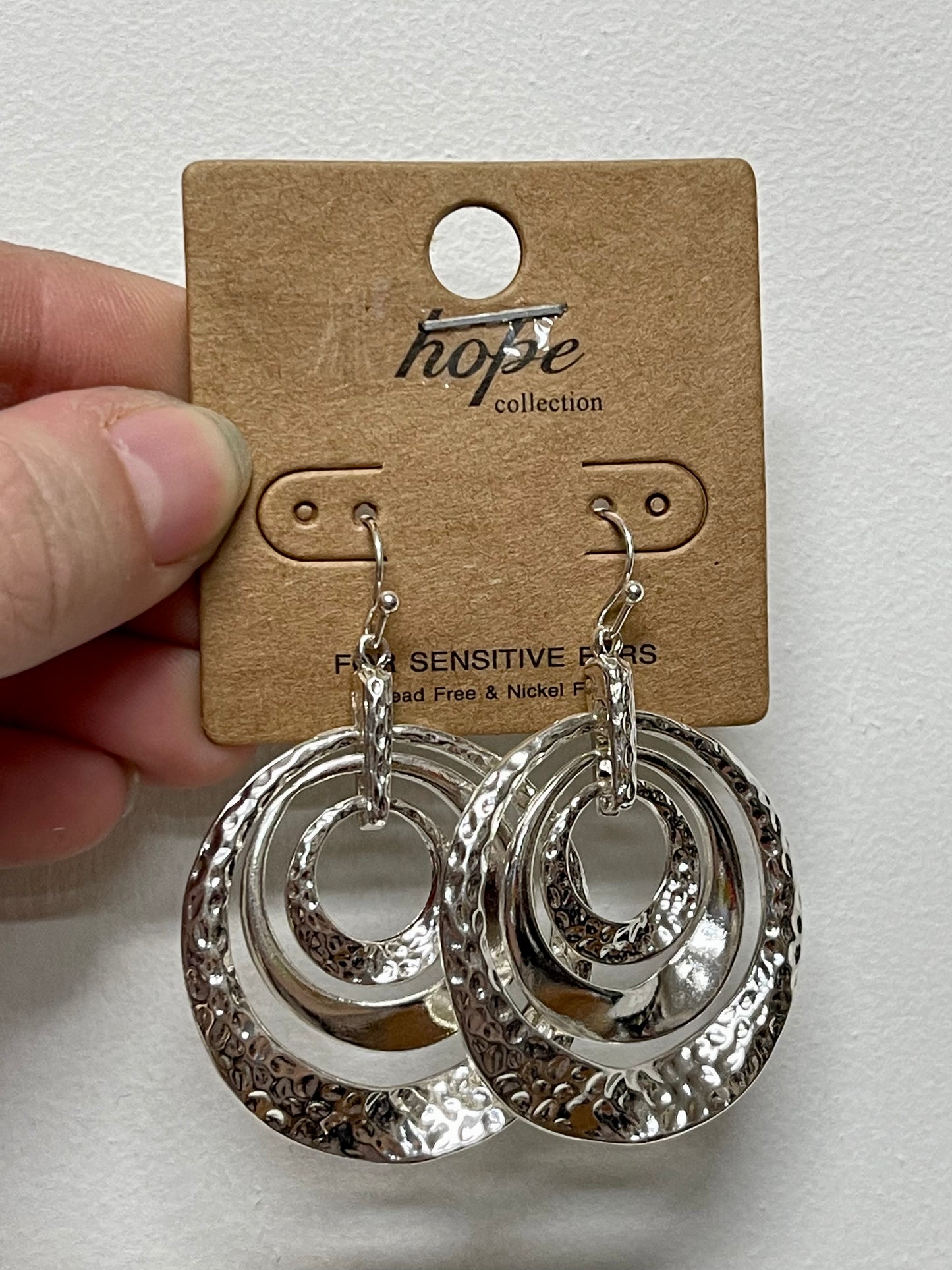 Silver Infinity Earrings