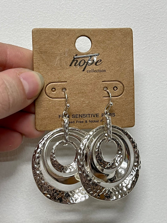 Silver Infinity Earrings