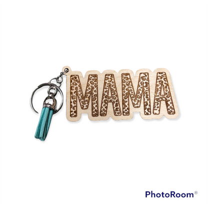 Mama Tassel Keychain