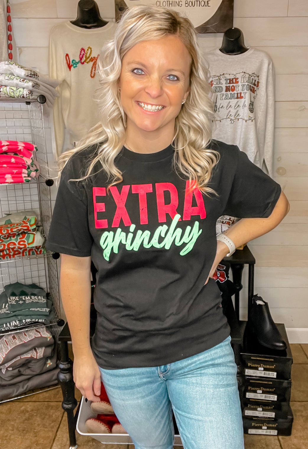 Extra Grinchy Graphic Tee