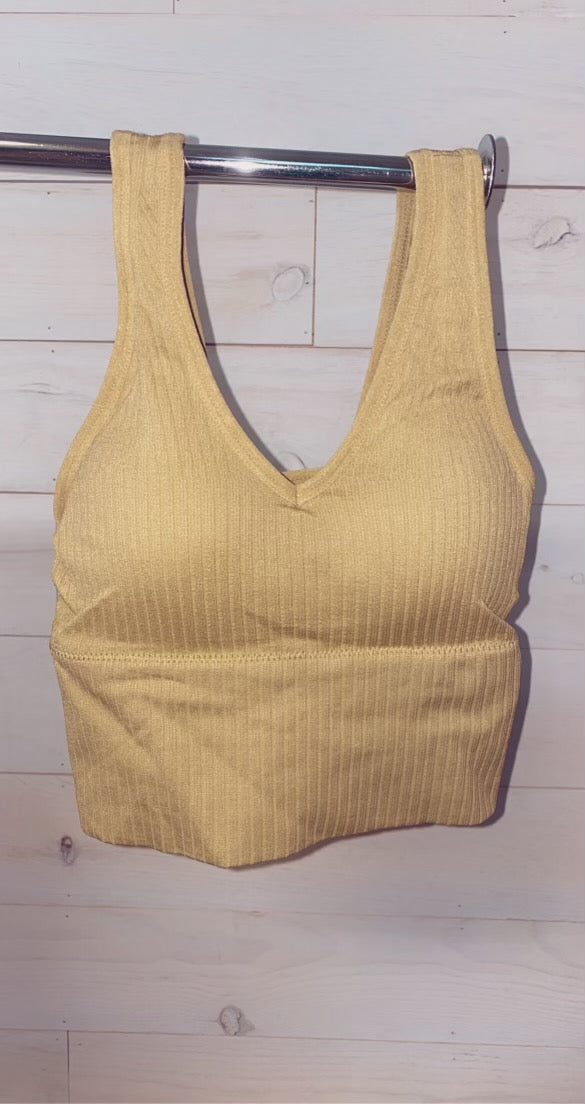 Cropped Tank / Bralette