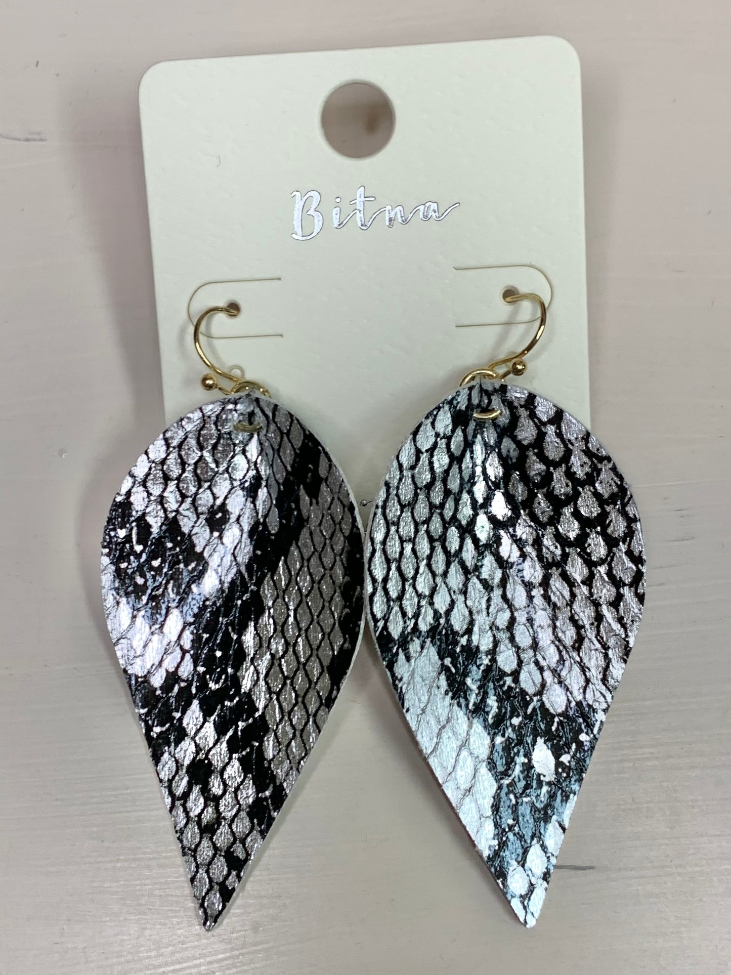 Snakeskin Earrings
