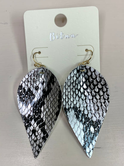 Snakeskin Earrings