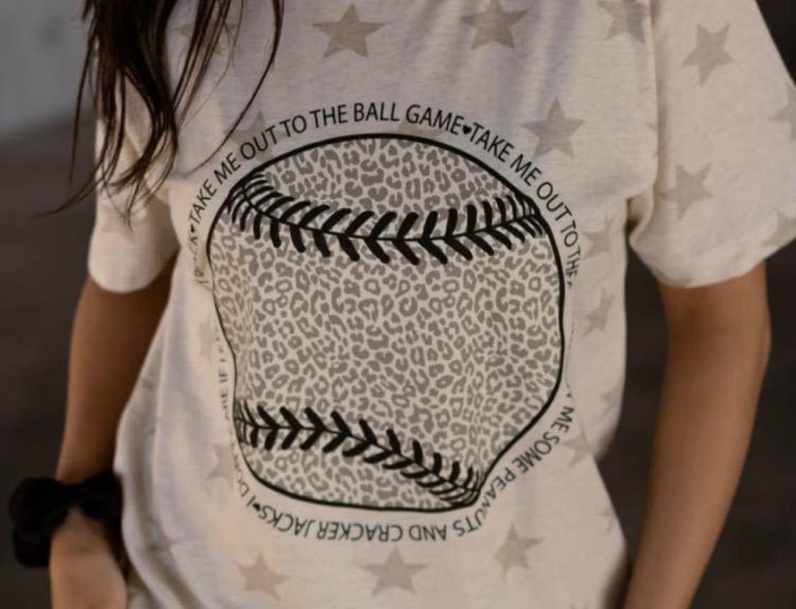 Take Me Out To The Ball Game Graphic Tees⚾️