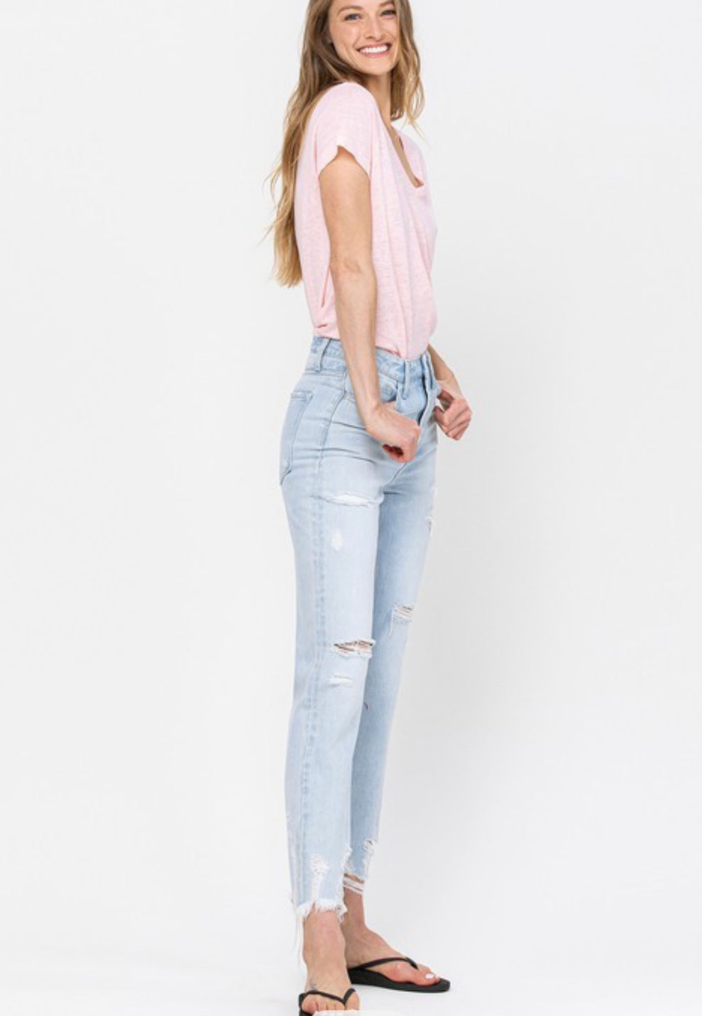 Icy Blue Flying Monkey Jeans