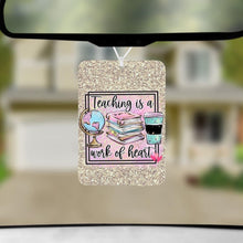 Load image into Gallery viewer, Teacher Car Freshie