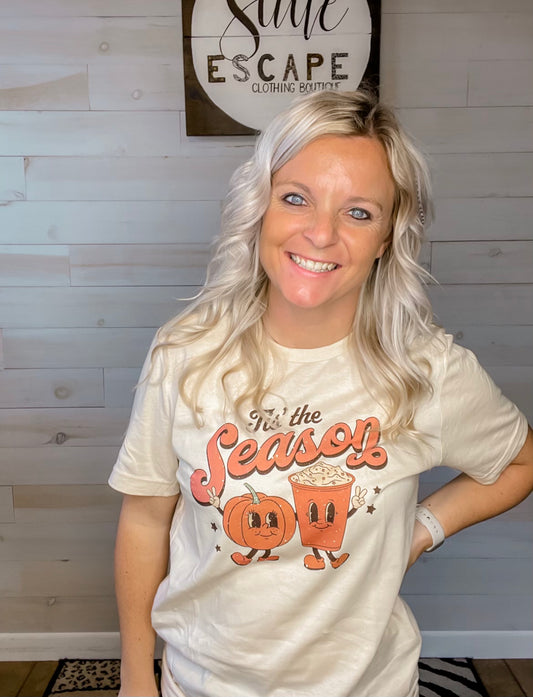 Pumpkin Tis’ the Season Graphic Tee