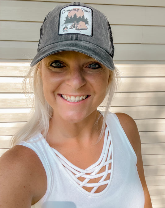 Camping Time Trucker Hat
