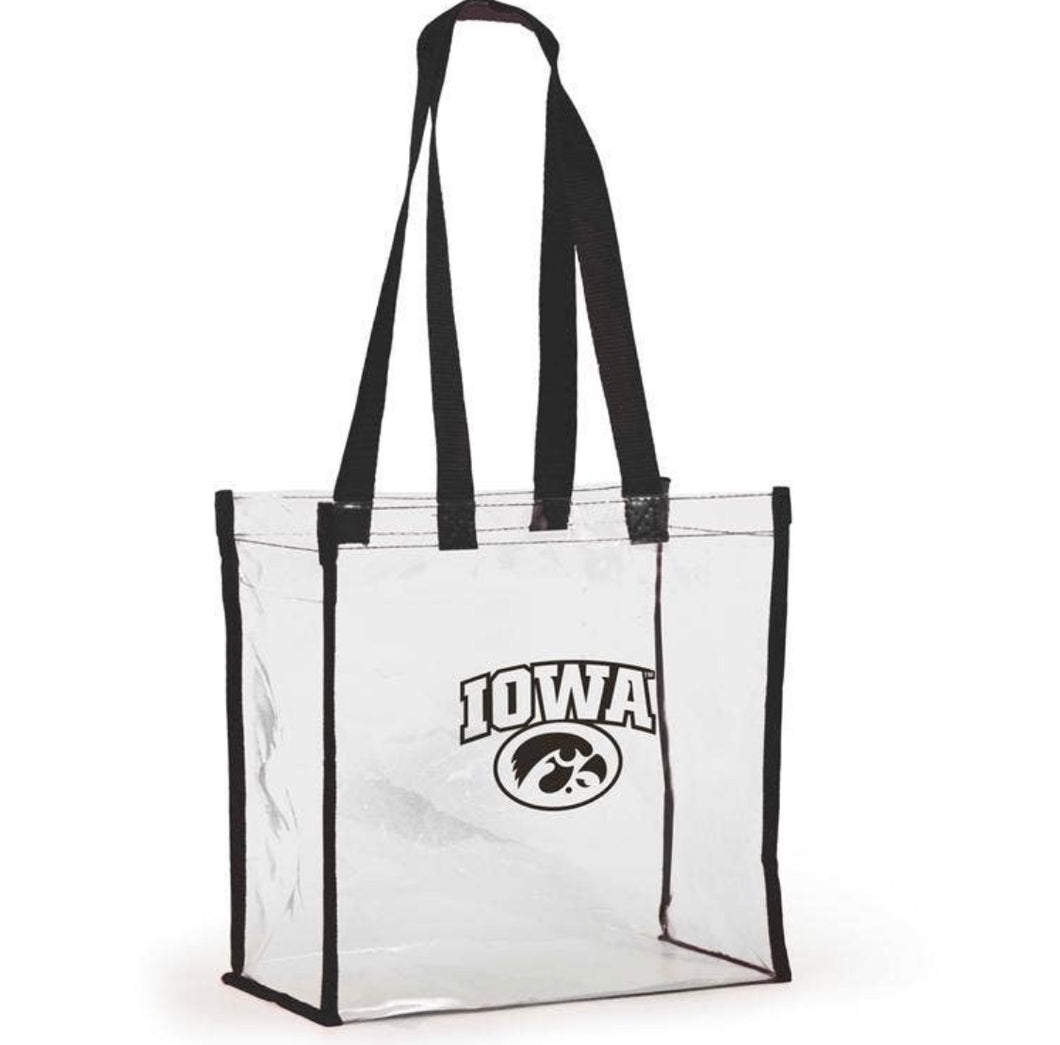 Iowa Clear Stadium Tote