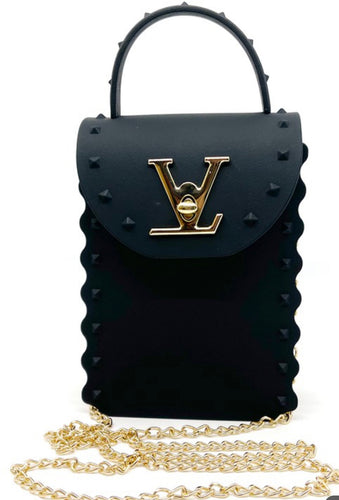 Black LV Crossbody Bag