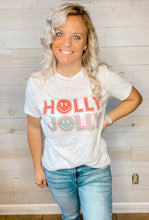 Load image into Gallery viewer, Retro Holly Jolly Graphic Tee