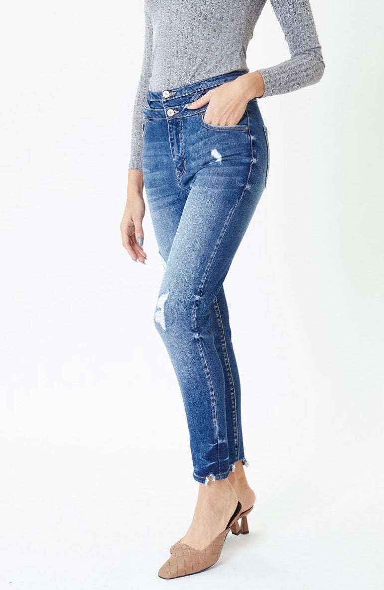 Double Button KanCan Jeans