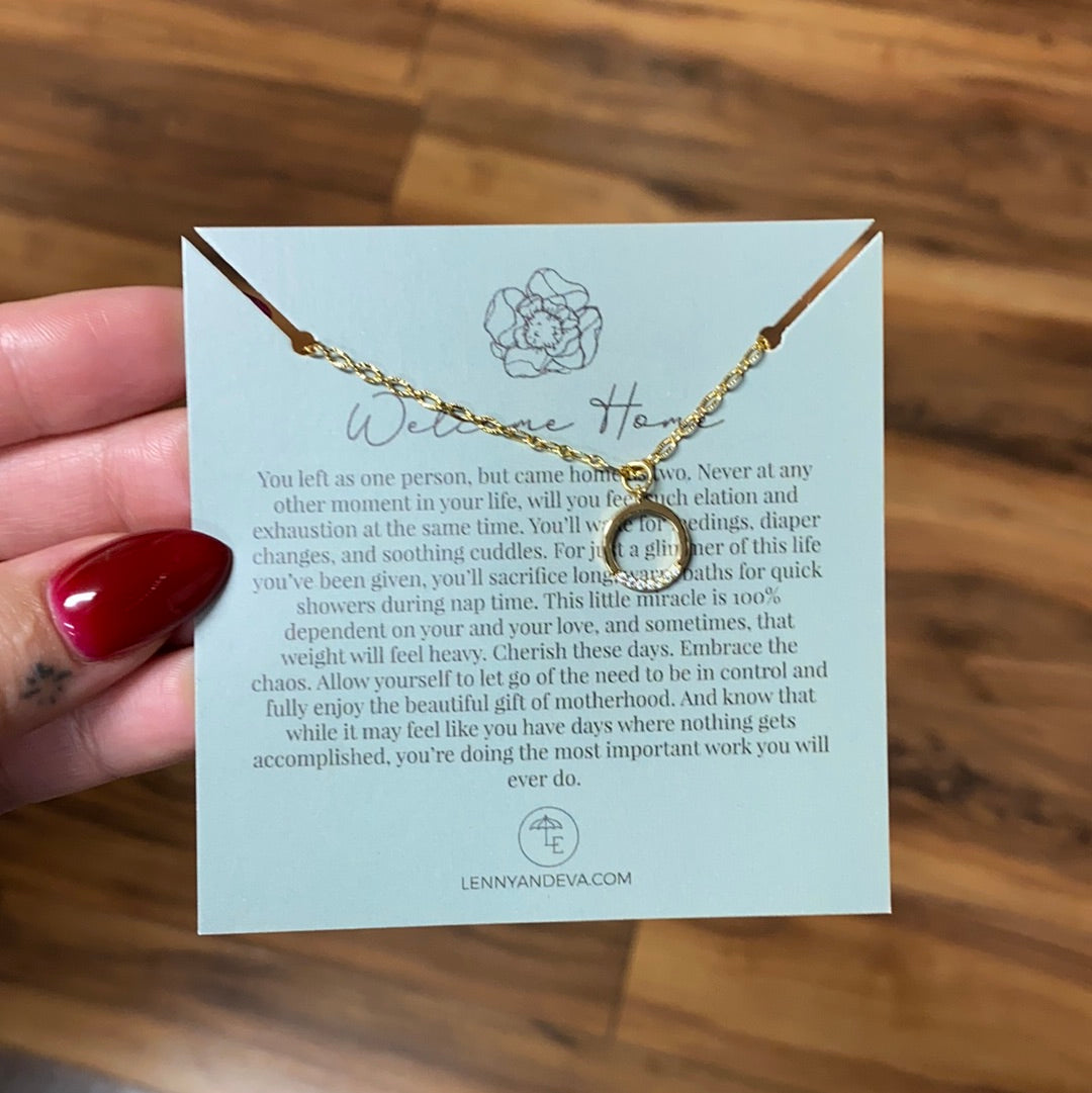 Welcome Home Necklace