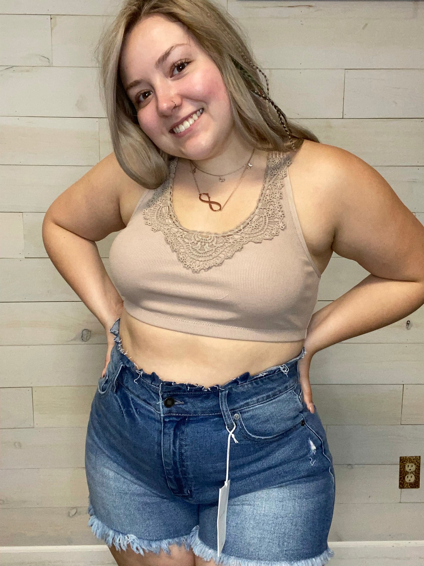 Taupe Bralette